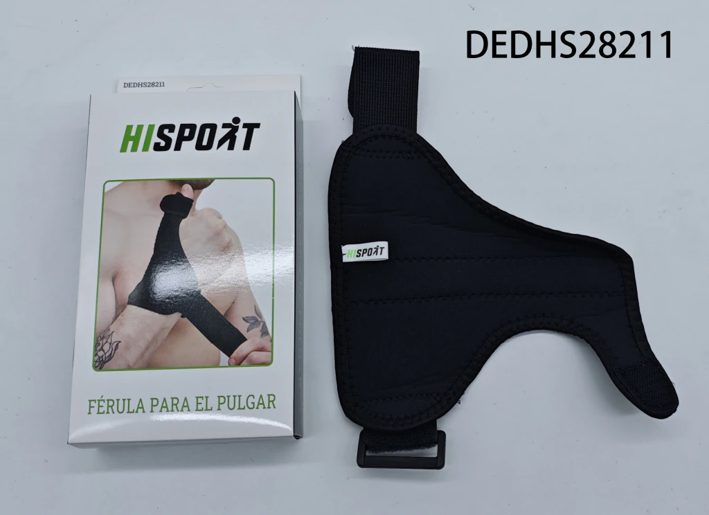 FERULA PARA EL PULGAR NEGRA 28211-300