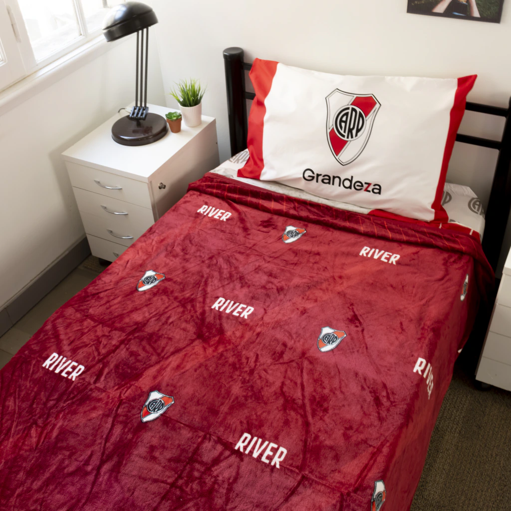 FRAZADA FLANNE RIVER PLATE 03 FRATS-RP03 25353