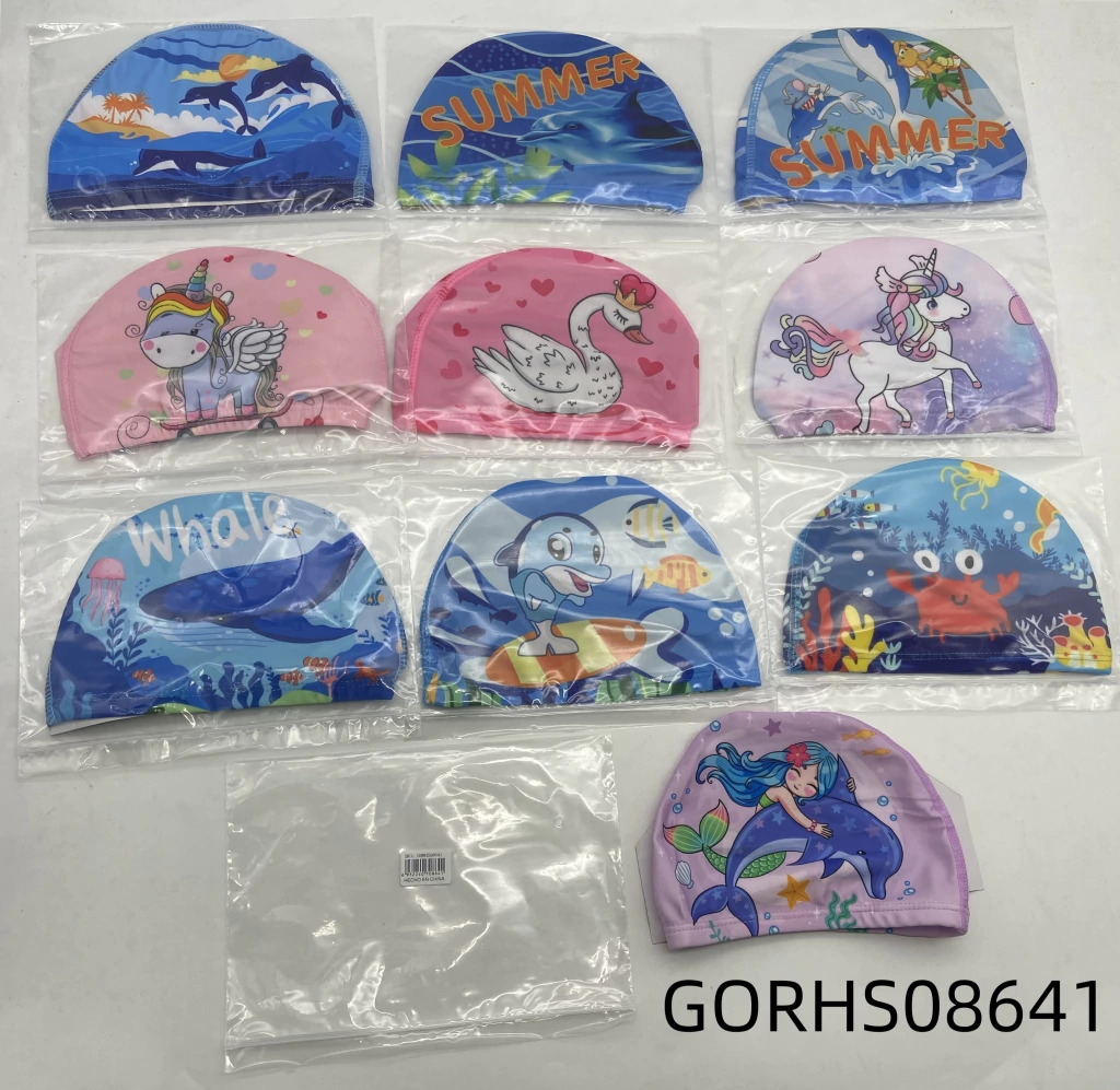 GORRO NATACIÓN POLIÉSTER NIÑOS 08641-1000