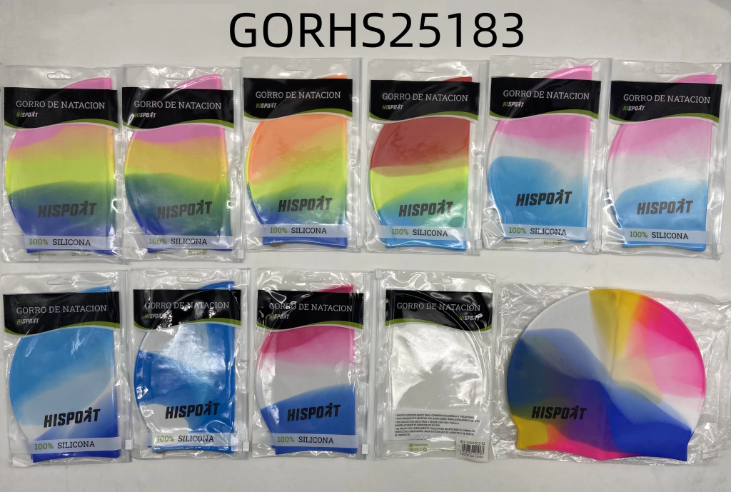 GORRO NATACIÓN SILICONA MULTICOLOR 25183-400