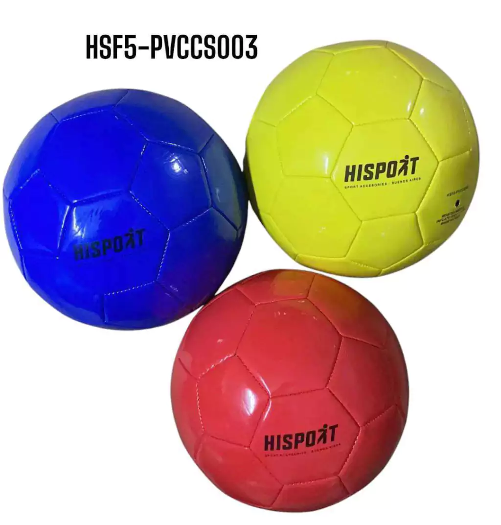 PELOTA FUTBOL N5 LISO PVCCS003-50 09119 Rojo