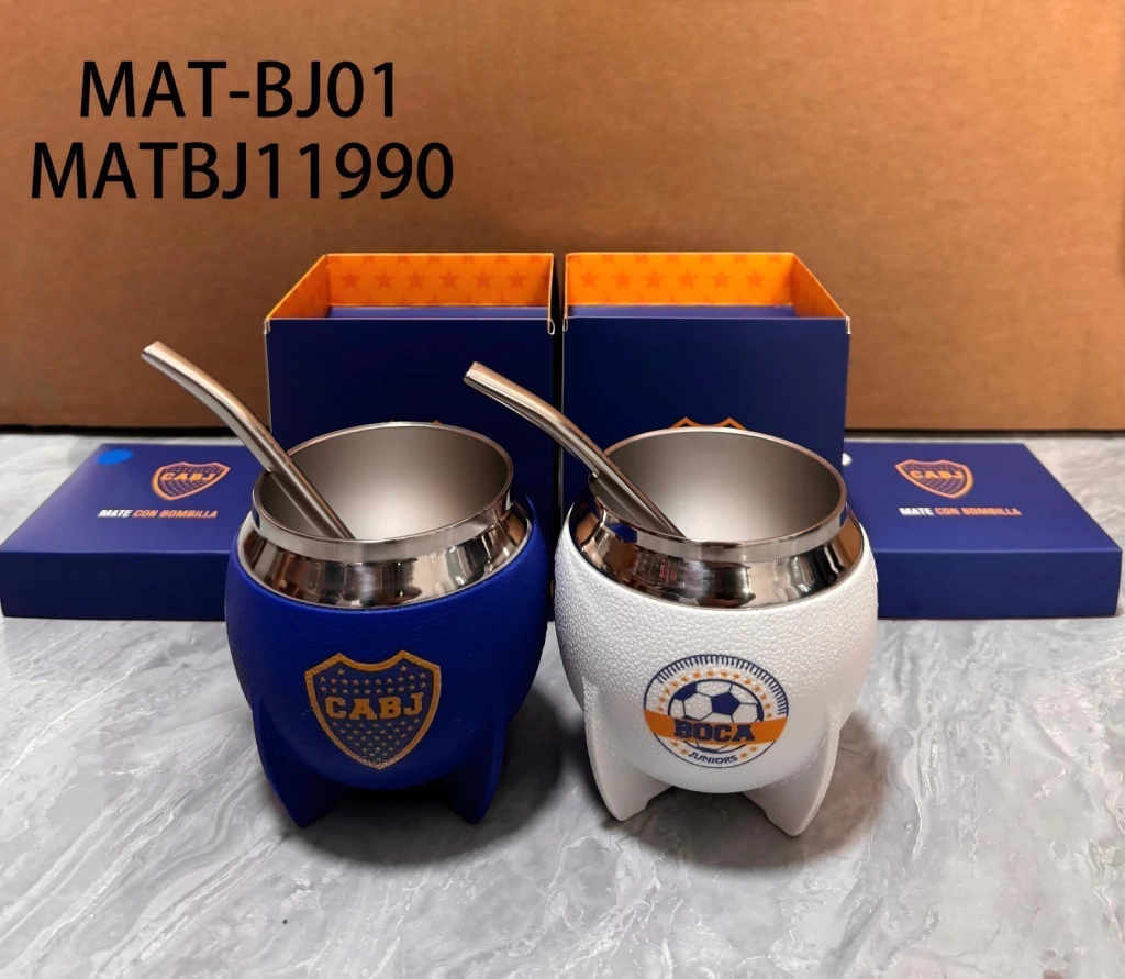 MATE BOCA CON BOMBILLA MAT-BJ01-100 11990 Azul
