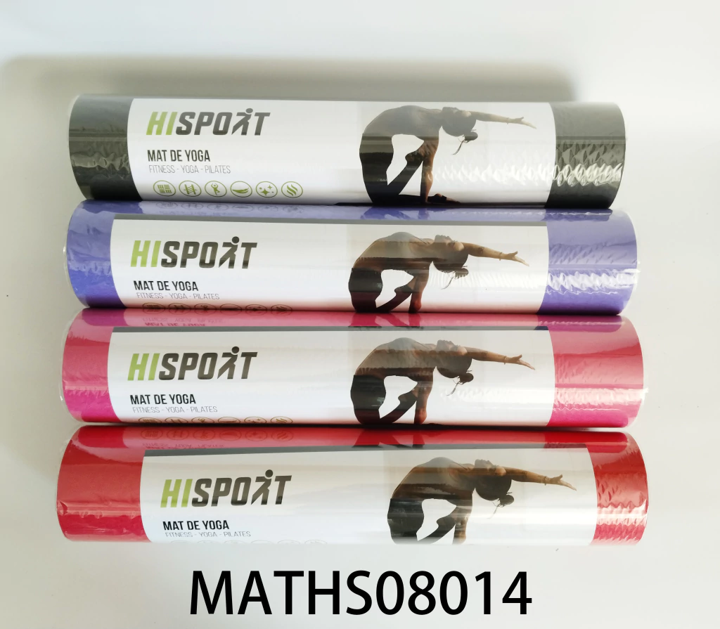 MAT YOGA TPE DUO 6MM 183*61 08014-12
