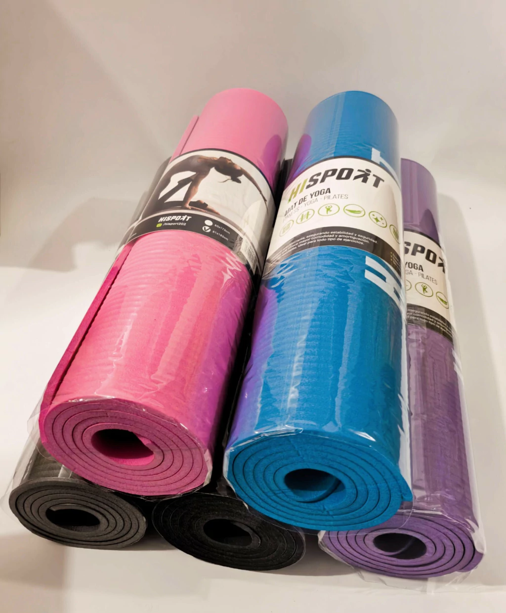 MAT YOGA NBR 8MM 183*61 11736-12 Violeta