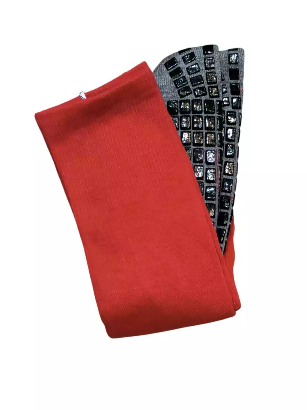 MEDIA FUTBOL ANTIDELIZANTE HJ-S048-150 19378 Rojo
