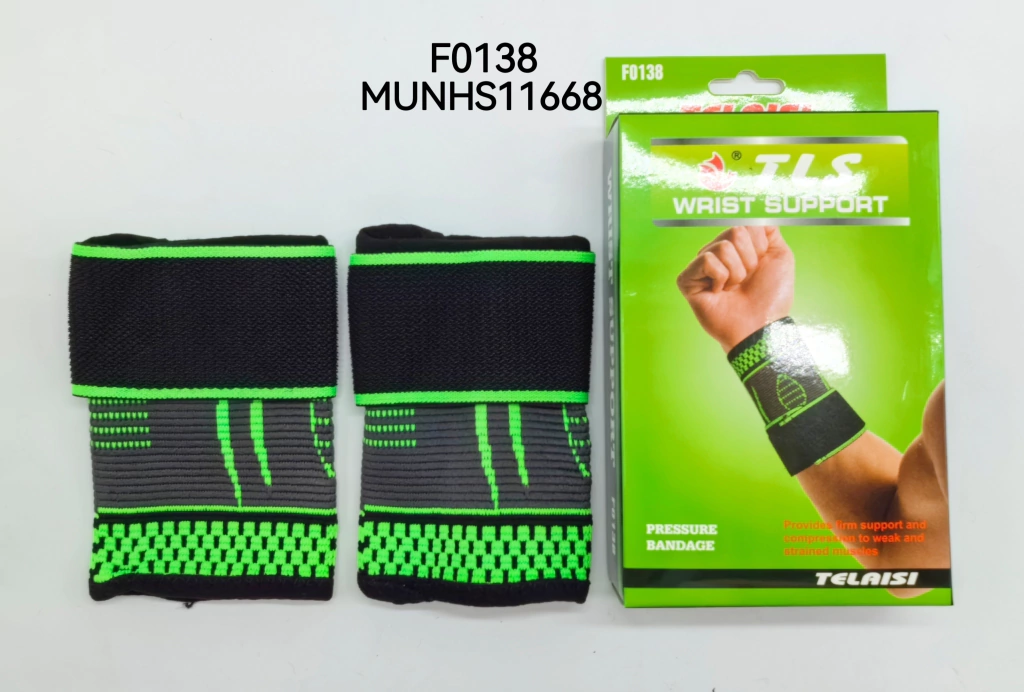 MUÑEQUERA VERDE AJUSTABLE 11668-350
