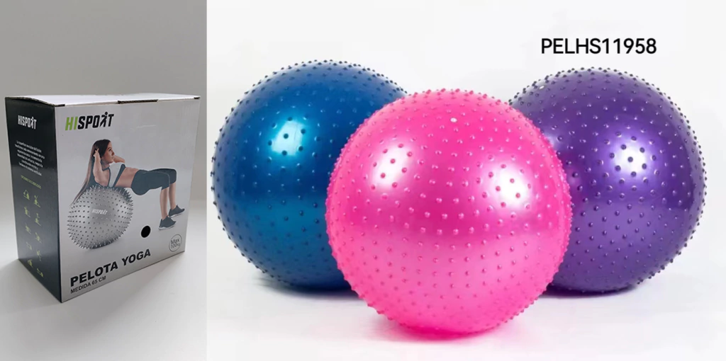 PELOTA YOGA C/PINCHE 65CM 11958-30
