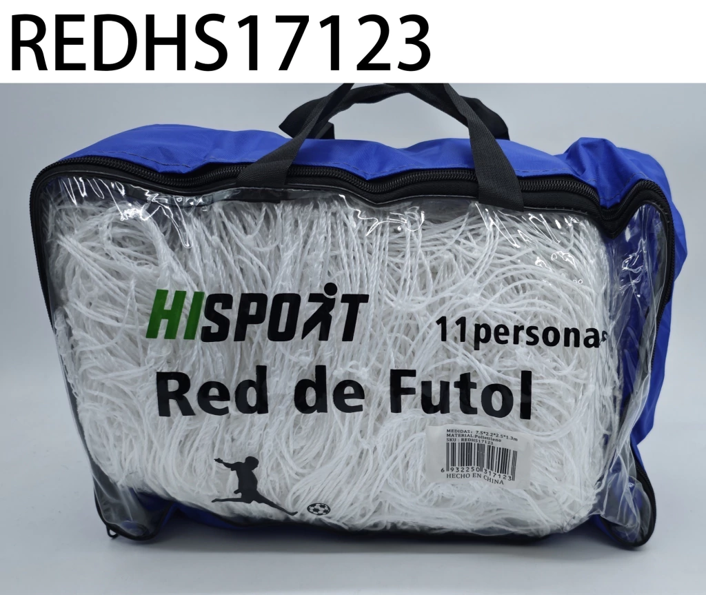 RED DE FUTBOL POLIETILENO 11 PERSONAS 17123-5