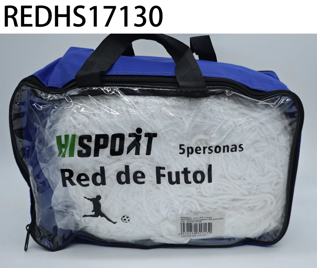 RED DE FUTBOL POLIPROPILENO 5 PERSONAS 17130-10