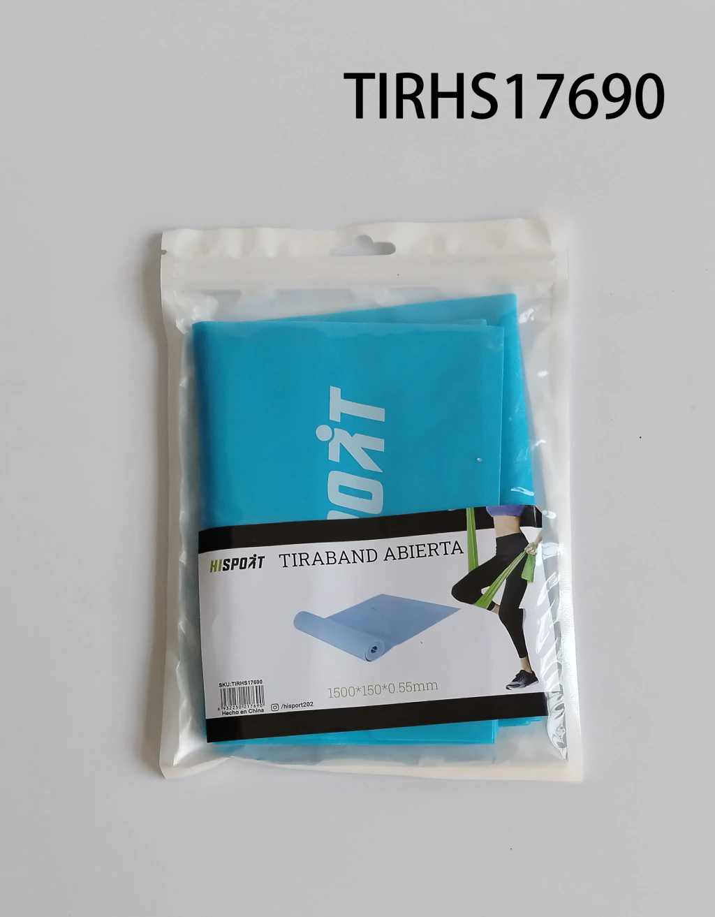 TIRABANDA ABIERTA AZUL 1500*150*0.55MM 17690-100