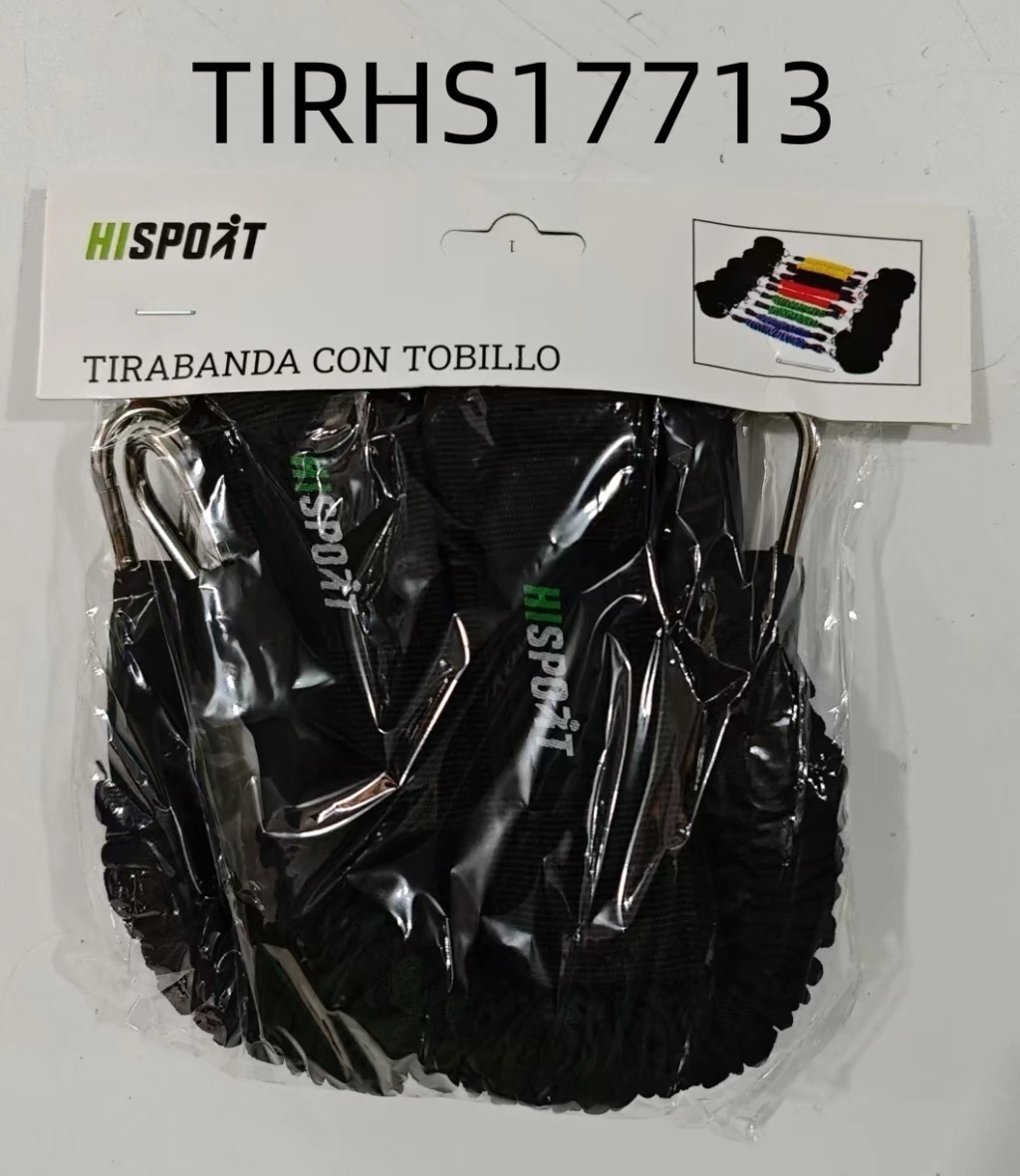 TIRABANDA CON TOBILLO LÁTEX NEGRO 35LB 17713-50