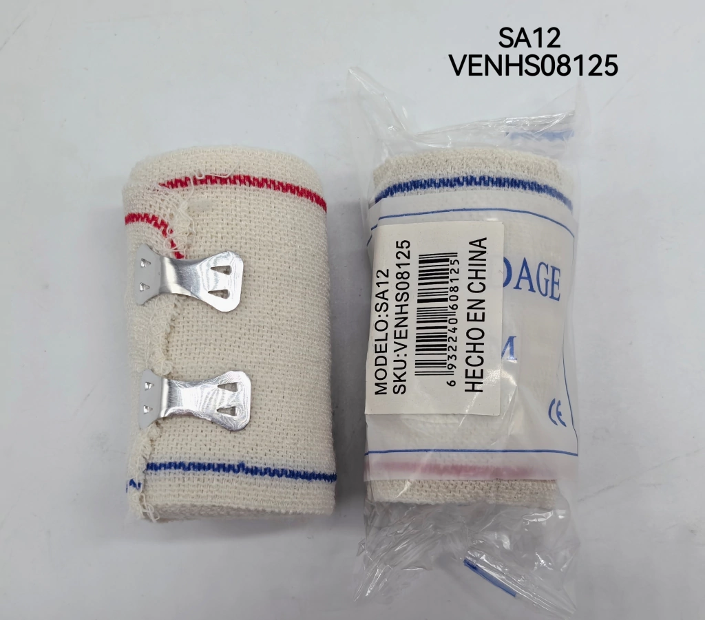 VENDA ELASTICA C/GANCHO 7.5CM*4.5M 08125-325