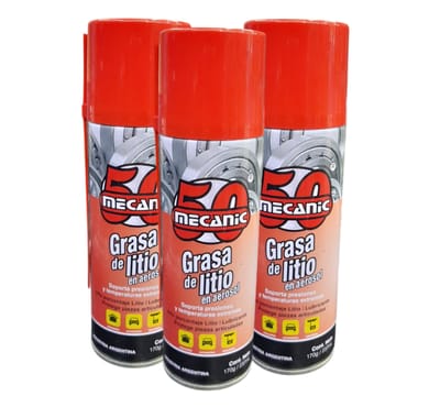 GRASA DE LITIO EN AEROSOL MECANIC CHICO