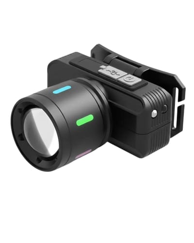 LINTERNA MINERO CON ZOOM POTENTE