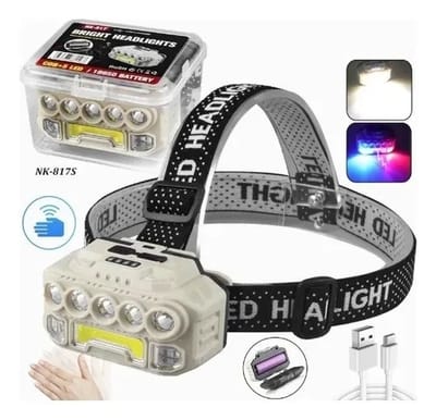 277-D MINERO CON SENSOR Y BAT RECARGABLE EXTRAIBLE. 8 LED