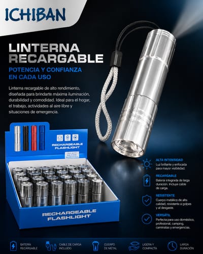 LINTERNA RECARGABLE
