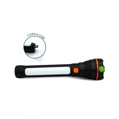 LINTERNA RECARGABLE CON USB HB-998