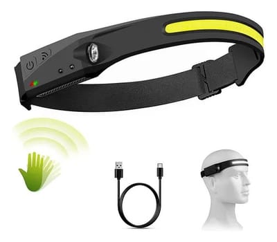 MINERO CON SENSOR Y LINTERNA