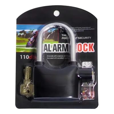 CANDADO CON ALARMA