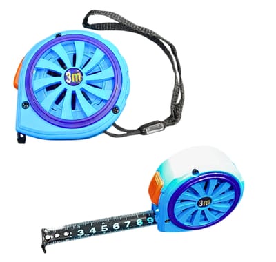 CINTA MÉTRICA AZUL 7.5MTS AUTOFRENANTE