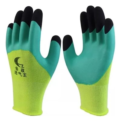 GUANTE VERDE FLUO