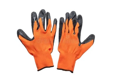 GUANTE TRABAJO NARANJA ECO