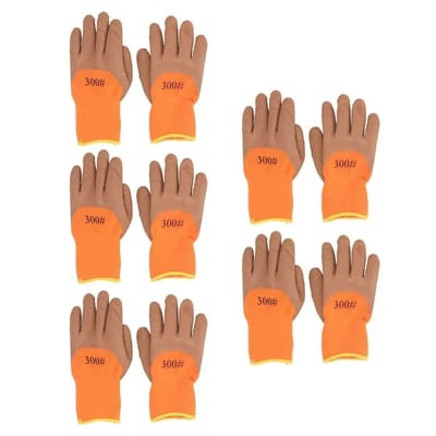 515-GUANTE NARANJA CON DOBLE PROTECCIÓN