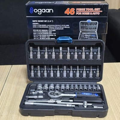 CAJA AZUL TUBO DE 46 PCS REFORZADO