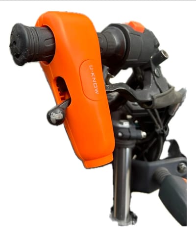 65-C MANILLAR CON ALARMA PARA MOTO VARIOS COLORES