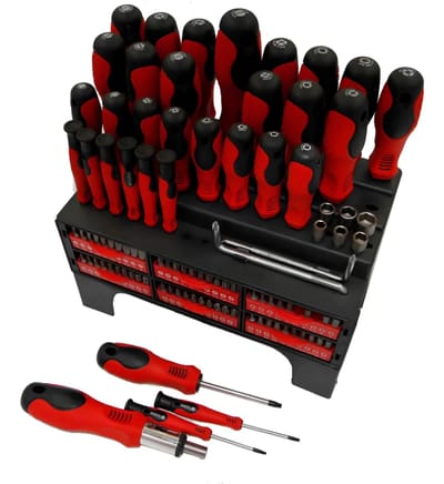SET DE DESTORNILLADORES 100PCS NAPPO NHK-290