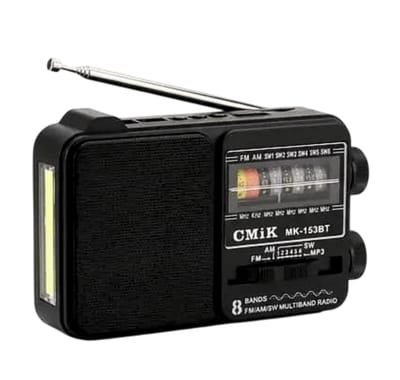 RADIO BLUETOOTH CON LINTERNA RECARGABLE