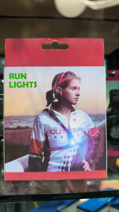 LUZ PARA RUNNER Y CICLISTA AL PECHO POTENTE