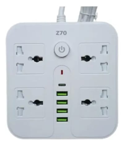 PROLONGADOR 4 USB + 1 TIPO C