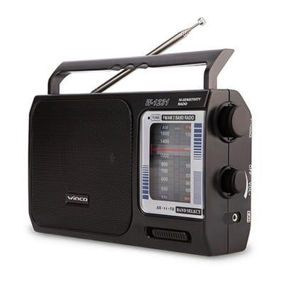 RADIO WINCO DUAL W-1231 AM/FM