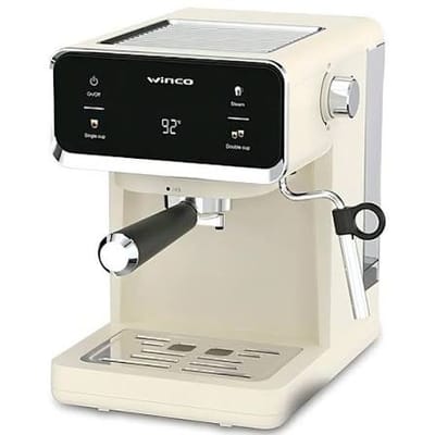 CAFETERA EXPRESSO WINCO W1927 CON ESPUMADOR DE LECHE