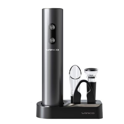 SET DESTAPADOR SACACORCHO ELECTRICO WINCO