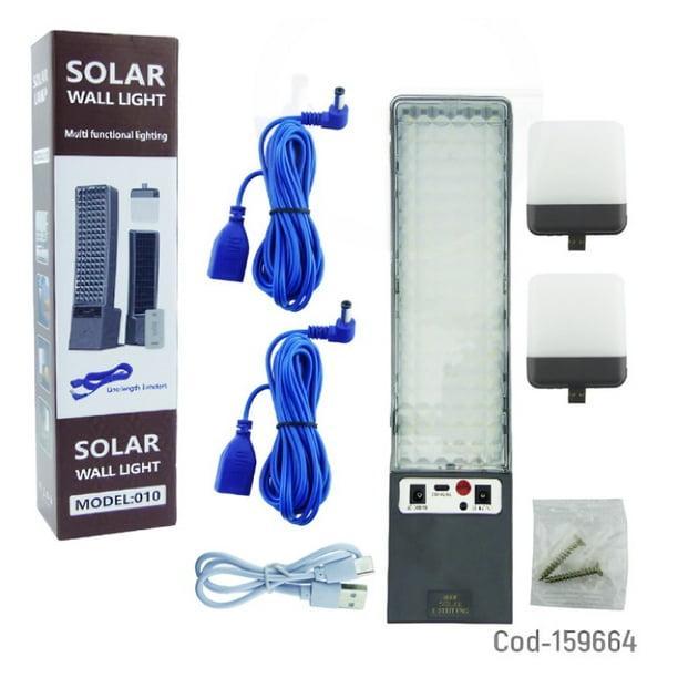 LAMPARA SOLAR CON CONTROL REMOTO 010X50