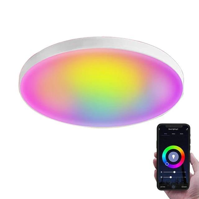 PLAFON WIFI ALEXA 24W RGB Y BLANCO 08790-3