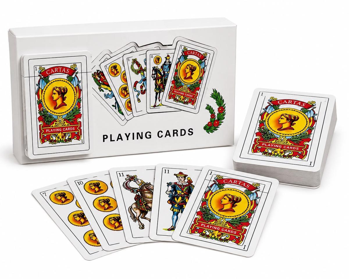 CARTAS ESPAÑOLAS PLASTIFICADAS 25361-SP