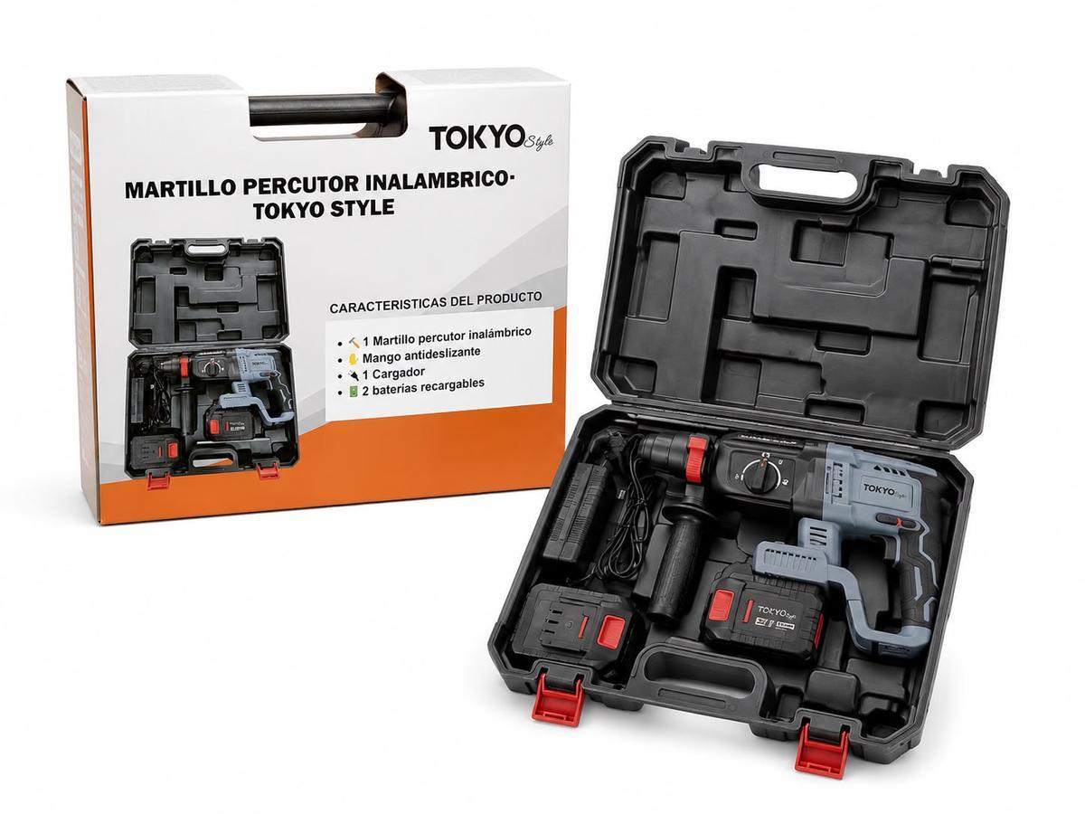 SET MARTILLO PERCUTOR INALAM BRICO
