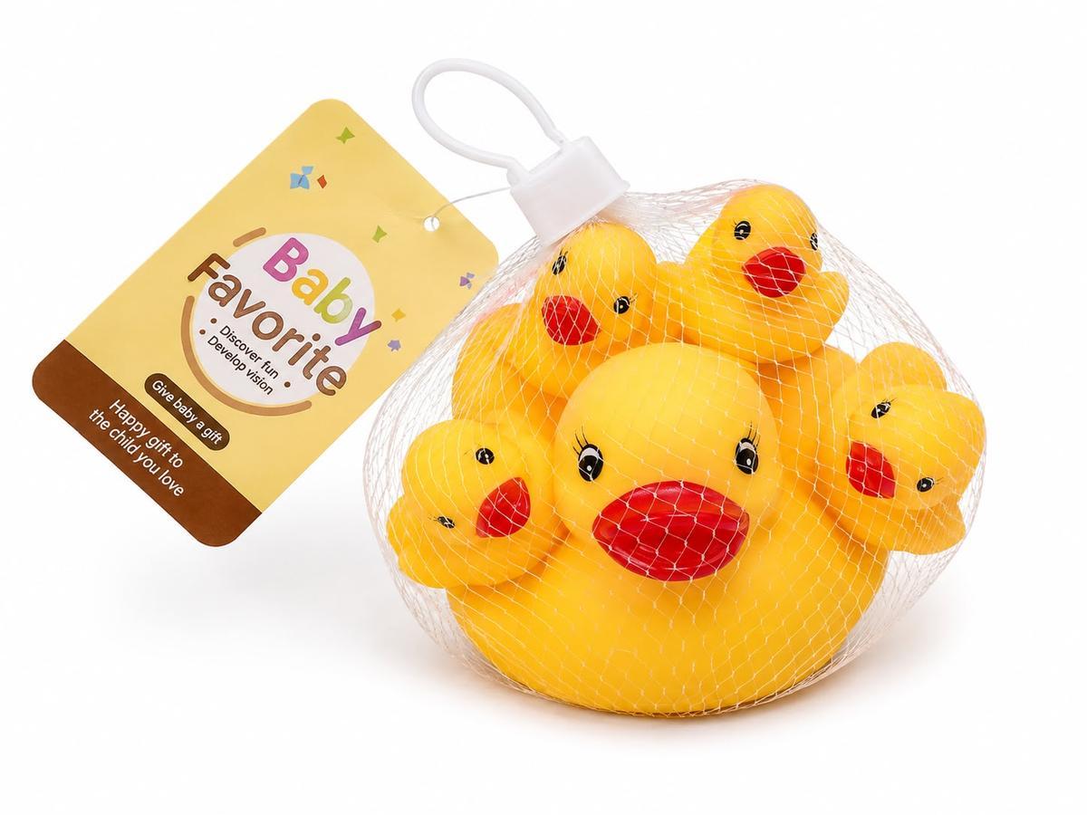 RED SET DEMAMA 6 PATITOS DE GOMA SDD0350