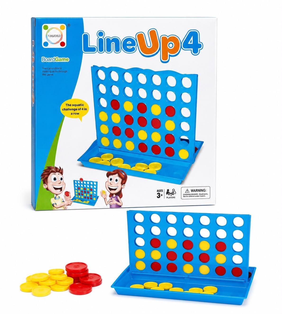 JUEGO DE MESA CUATRO EN LINEA JY-25-057