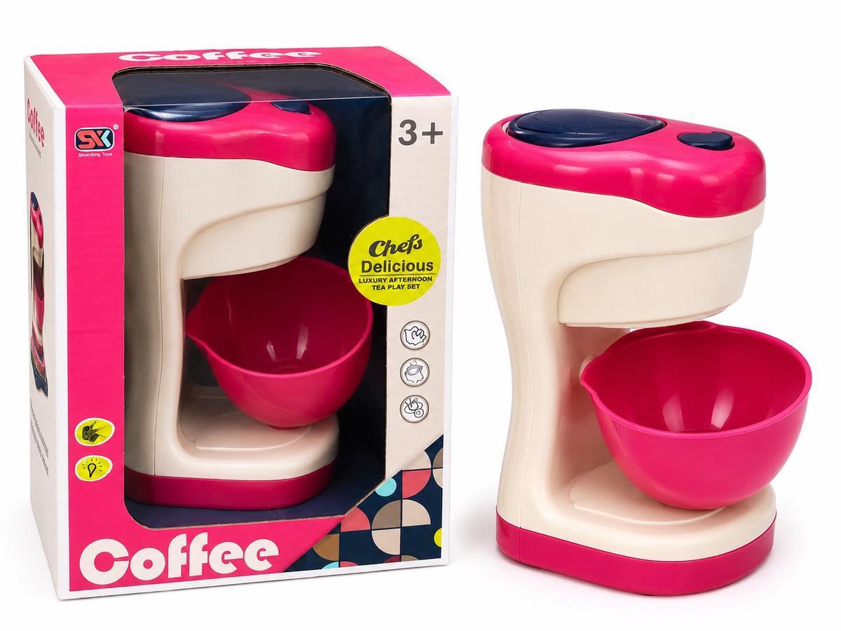 CAFETERA DE JUGUETES CON LUZ Y SONIDO JY-25-405