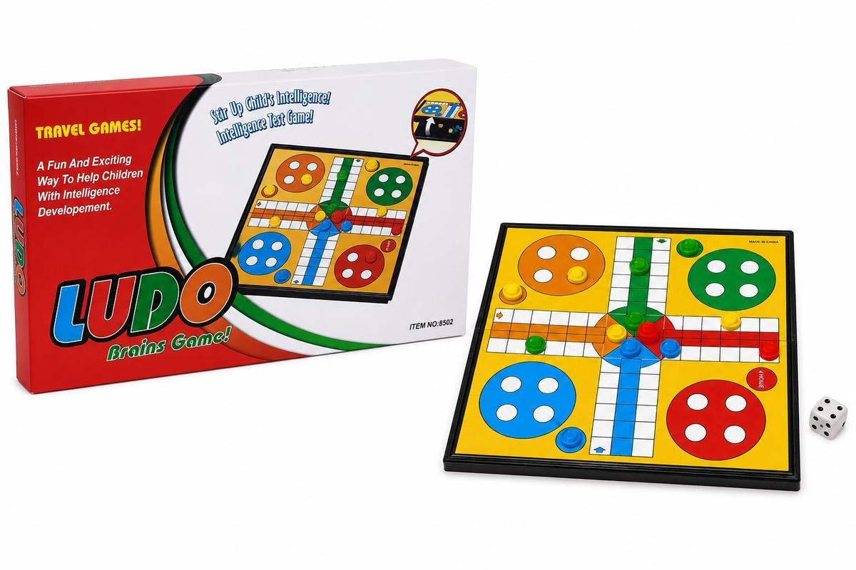JUEGO DE LUDO MAGNETICO CON 2 DADOS CH25-25806-2