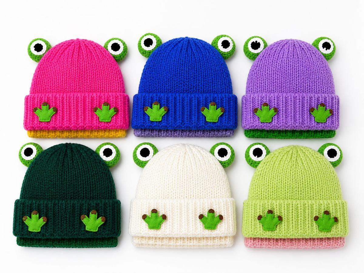 GORRO INFANTIL CON APLIQUES 100% POLIESTER 304576