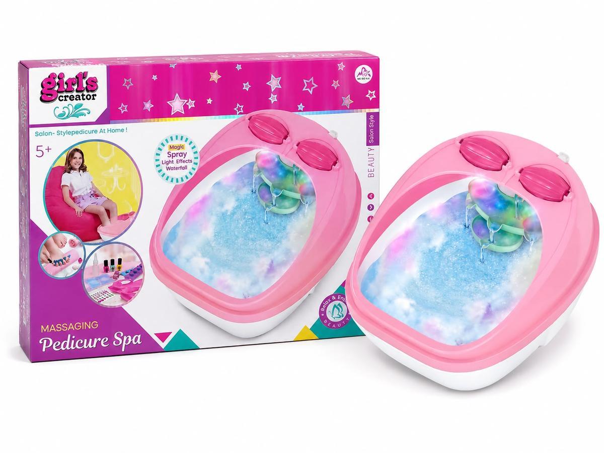 SET DE SPA PARA PIES CON SPRAY LUZ SDD-26-0252