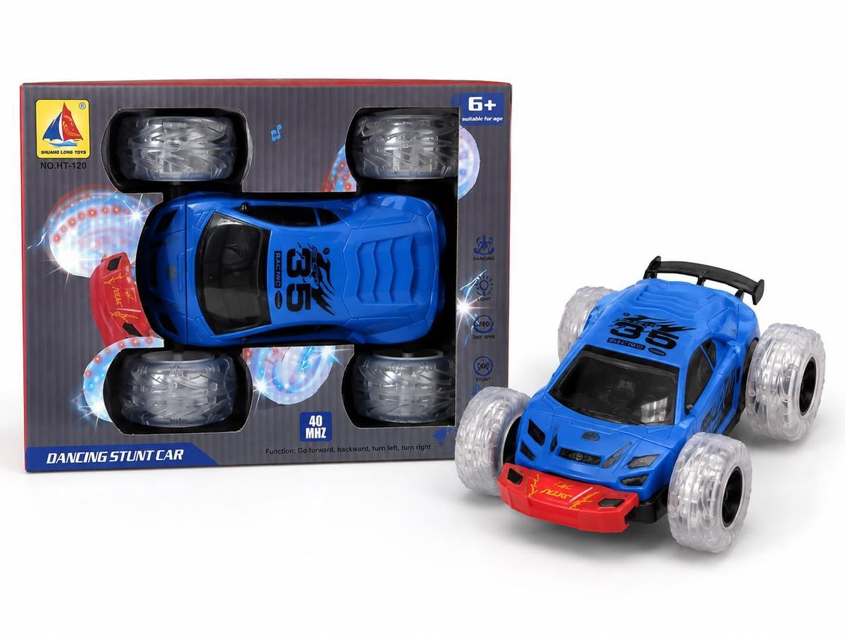AUTO R/C DOBLE CARA CON LUZ Y SONIDO SDD-26-0355