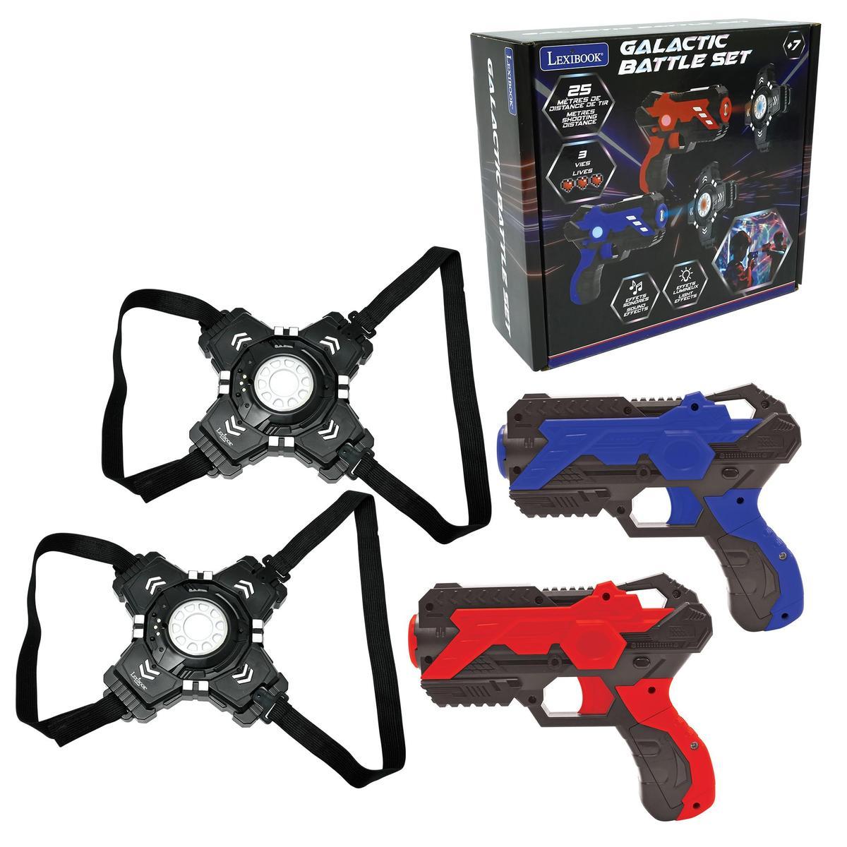 SET X2 KIT DE PISTOLA Y CHALECOS LASER JY-26-291