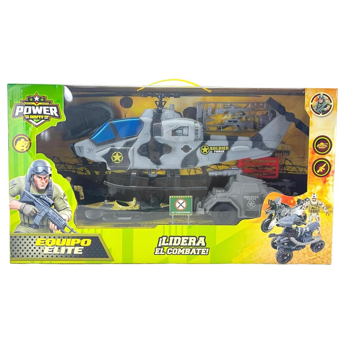SET MILITAR CON VEHICULOS Y ACCESORIOS