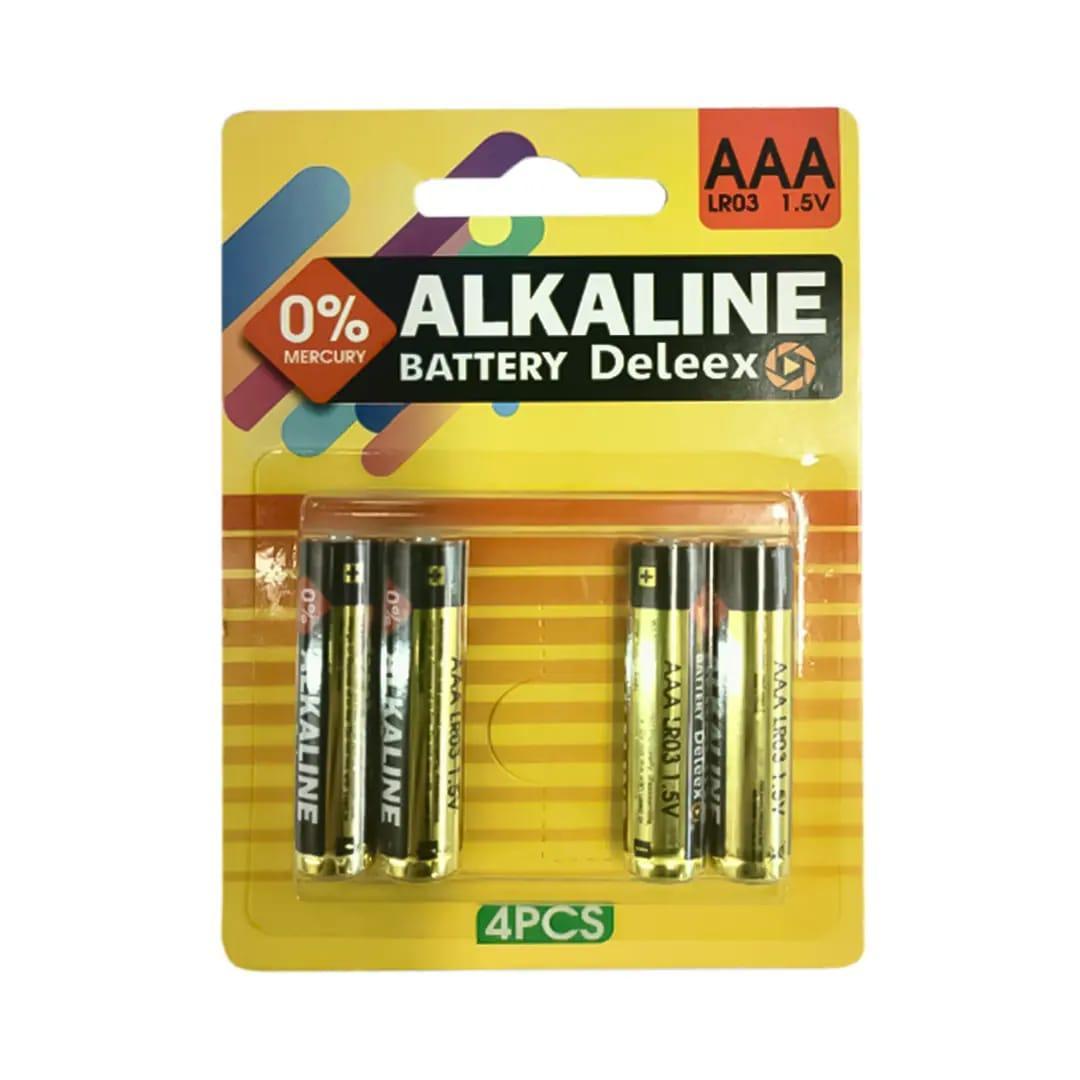 PILA ALCALINA AAA DELEEX X4 ADL-10